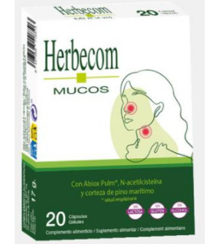 Herbecom Mucos - 20 Cápsulas